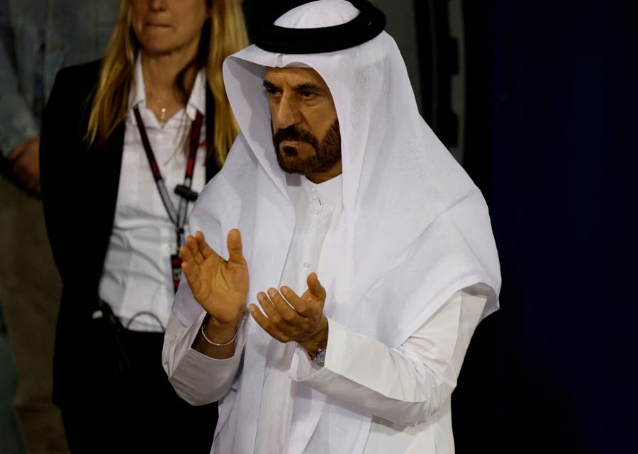 (FILE PHOTO) FIA president Mohammed Ben Sulayem. -REUTERS/Hamad I Mohammed