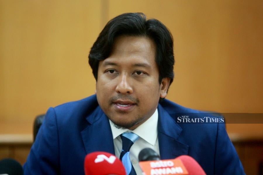 Selangor Youth, Sports and Entrepreneurship Committee chairman Najwan Halimi said Selangor wants to bring the controversial case to the highest judicial level. -NSTP/FAIZ ANUAR