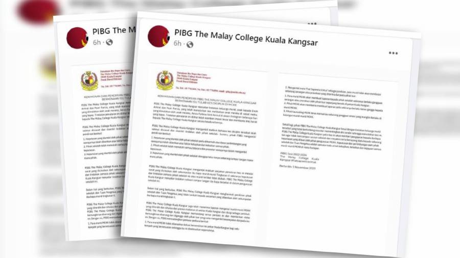 The bullying case involving the forms Four and Five students at Malay College Kuala Kangsar (MCKK) has taken on a new twist with one of the parents saying that the Parent-Teacher Association (PTA) was biassed. 