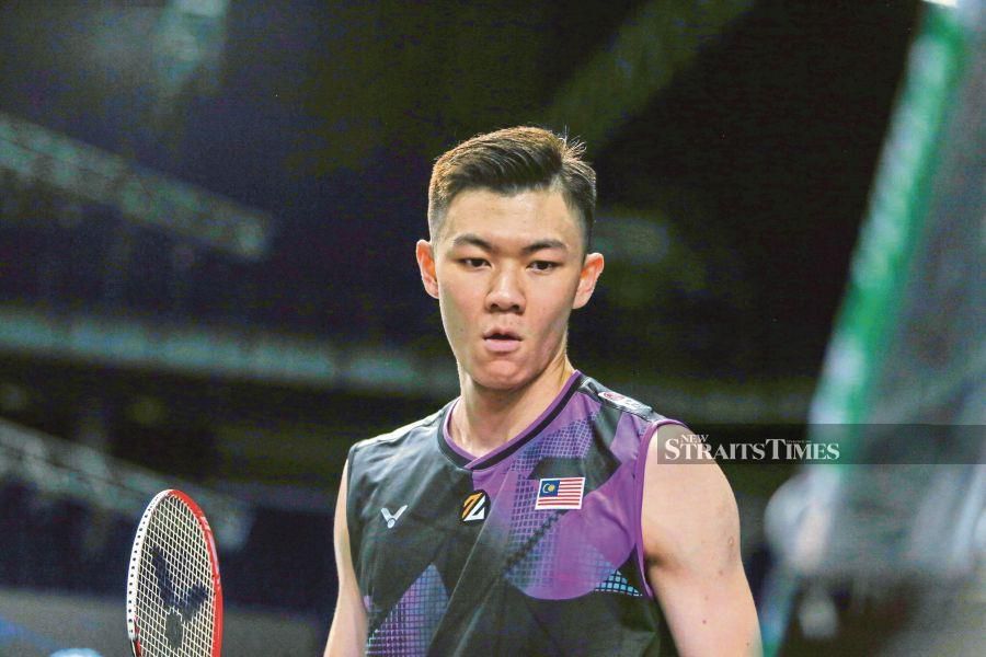 (FILE PHOTO) Lee Zii Jia decided to skip the Super 300 tournament that was set to begin in Gwangju. -NSTP FILE/ASWADI ALIAS
