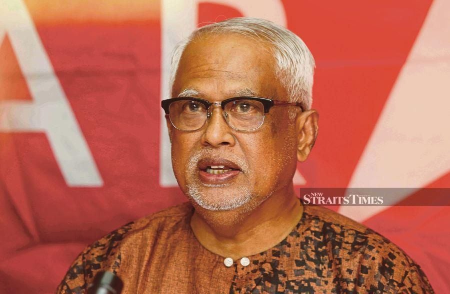 (FILE PHOTO) Kedah Pakatan Harapan chairman Datuk Mahfuz Omar. -NSTP FILE/SYAHARIM ABIDIN