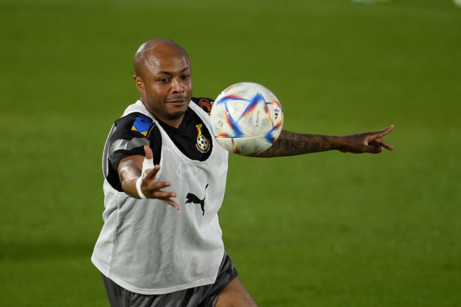 Ghana' Andre Ayew. - AFP PIC