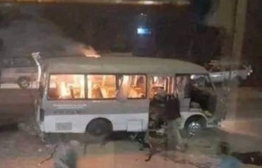 The Islamic State group claimed responsibility for a blast that killed two people and wounded 14 others on a bus in Kabul. -PIC CRDIT: INTERNET