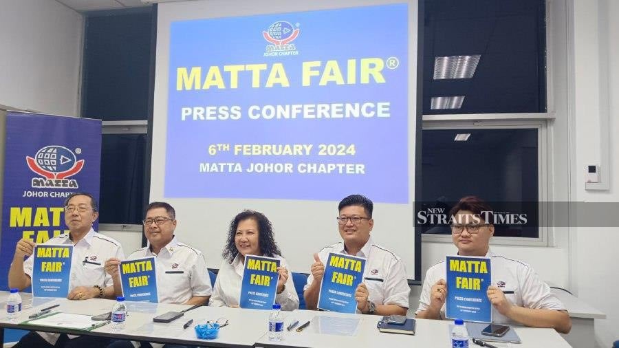 Matta Fair organisers forecast over RM15 Million in sales turnover in Johor-leg. -NSTP PIC