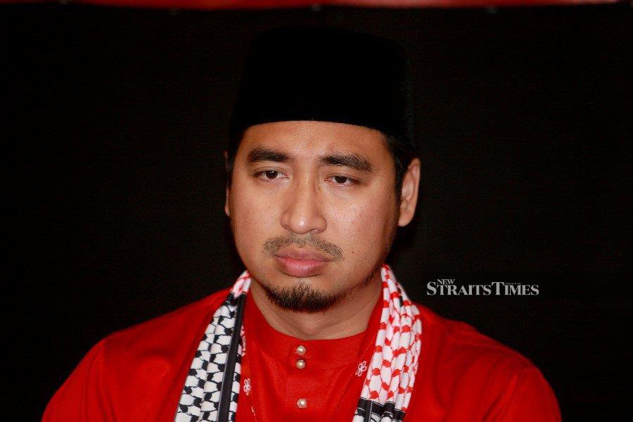 Ahmad Fayhsal Wan Ahmad Kamal, who is Parti Pribumi Bersatu Malaysia (Bersatu) Youth chief, said the Umno president was being delusional. -NSTP/FAIZ ANUAR