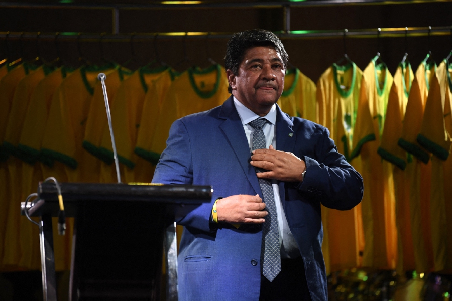 (FILE PHOTO) The president of the Brazilian Football Confederation (CBF) Ednaldo Rodrigues. -AFP/MAURO PIMENTEL
