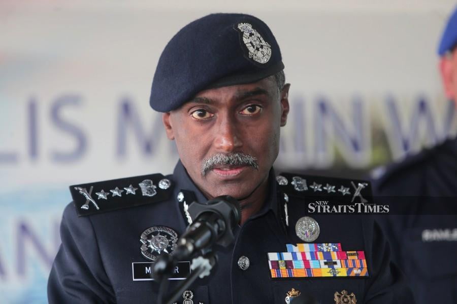 Johor police chief Commissioner M. Kumar. -NSTP/NUR AISYAH MAZALAN