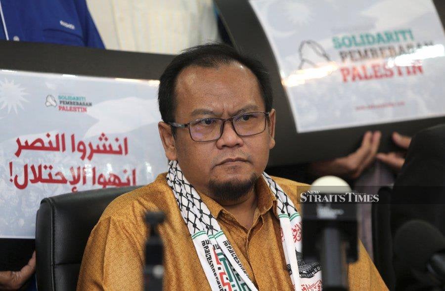 Gabungan Solidariti Pembebasan Palestin chairman Muhammad Fauzi Asmuni. -NSTP FILE/AMIRUDIN SAHIB