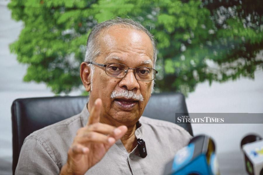 (FILE PHOTO) Former Penang deputy chief minister Dr P. Ramasamy’s crowdfunding campaign to pay controversial preacher Dr Zakir Naik has met its target. -NSTP/MIKAIL ONG