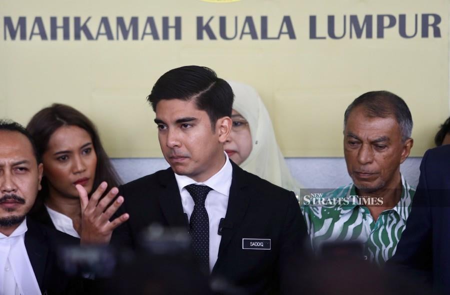 Muda president Syed Saddiq Syed Abdul Rahman has filed an appeal, hours after the High Court sentenced him to seven years jail for charges of abetting criminal breach of trust (CBT), misappropriation of property and two counts of money laundering. -NSTP/FATHIL ASRI