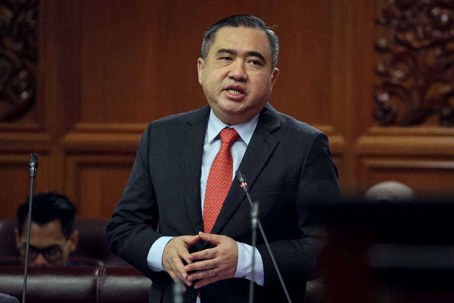 Transport Minister Anthony Loke Siew Fook. -BERNAMA PIC