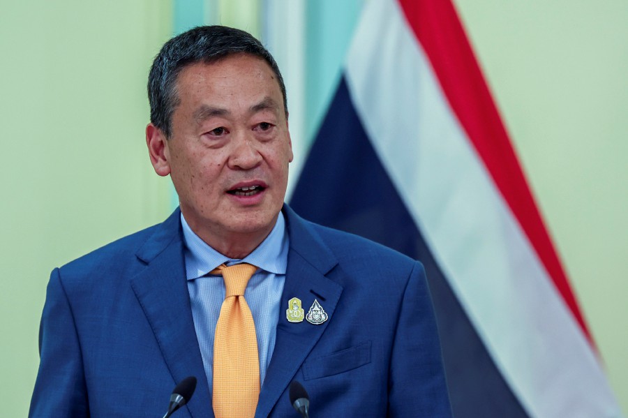 Thai Prime Minister Srettha Thavisin said he is looking forward to national carmaker Proton and Chinese carmaker Geely joint venture to set up an electric vehicle (EV) factory in Thailand. -BERNAMA PIC