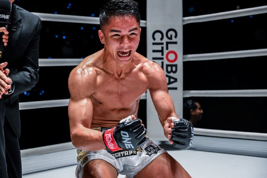 Former world No. 1 Muay Thai fighter Saiful Merican is confident that rising star Johan Ghazali Zulfikar (pic) has what it takes to become a world champion one day. -FILE PIC