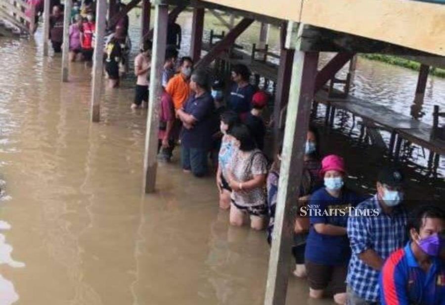 As a result of these widespread plantation projects and, additionally, climate change, the frequency of flooding incidents has increased sharply in rural Sarawak. -FILE PIC/JBPM