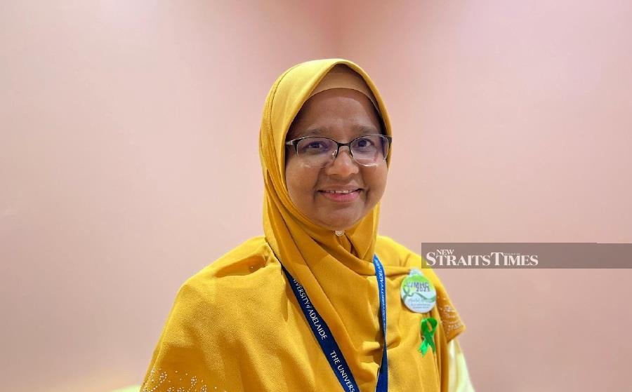 Dr Shamsunnisah Abu Bakar, the head of Psychiatry and Mental Health at Sultan Abdul Halim Hospital (HSAH). -NSTP/NOORAZURA ABDUL RAHMAN
