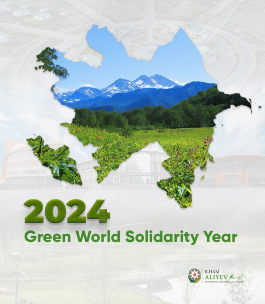 Republic of Azerbaijan has declared 2024 as the “Green World Solidarity Year” in the country. -PIC COURTESY OF AZERBAIJAN EMBASSY