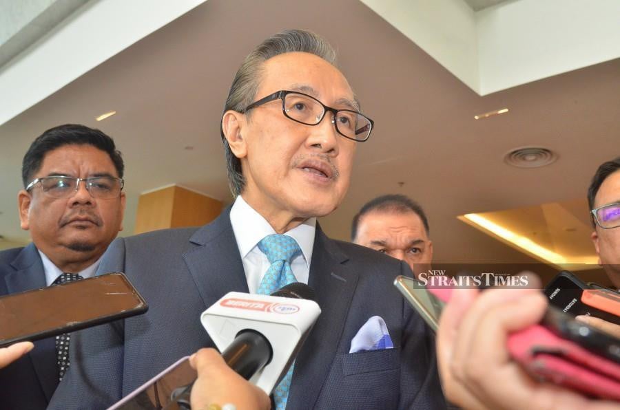 (FILE PHOTO) Sabah Finance Minister Datuk Seri Masidi Manjun. -NSTP FILE