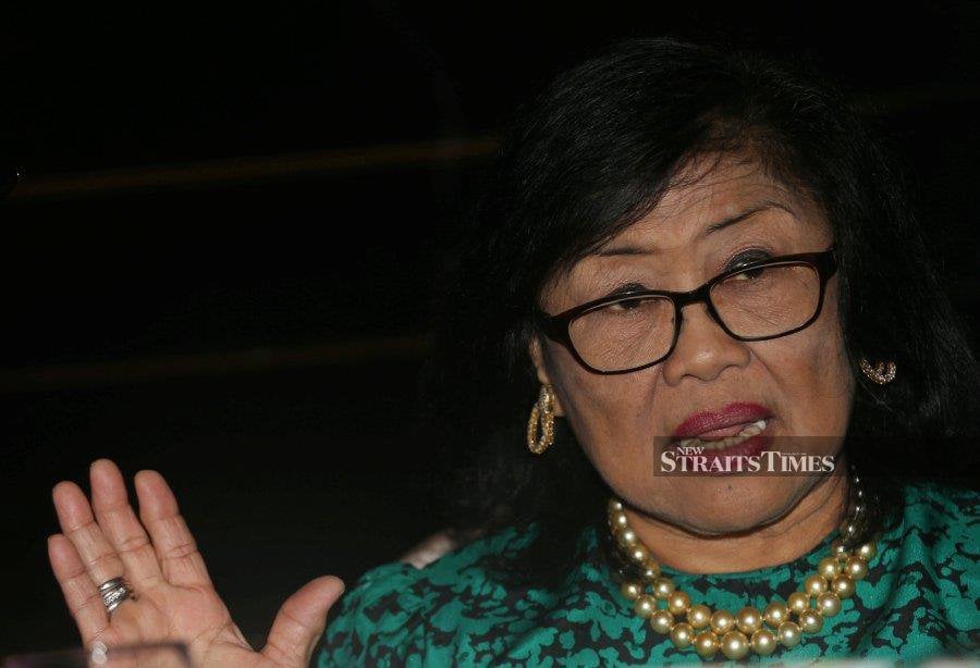 Tan Sri Rafidah Aziz. NSTP FILE/OWEE AH CHUN