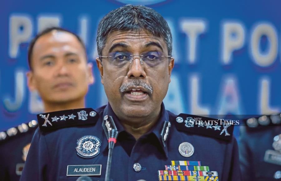 City police chief Datuk Allaudeen Abdul Majid said the boy who ran away from his Cheras boarding school due to alleged bullying is currently warded at the Canselor Tuanku Muhriz Hospital (HCTM). -NSTP FILE/ASYRAF HAMZAH