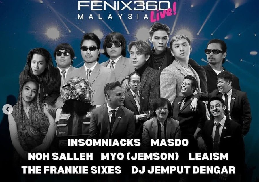 FENIX360 will be staging its FENIX360 Live! In Malaysia concert at Jiospace, Petaling Jaya on Jan 21