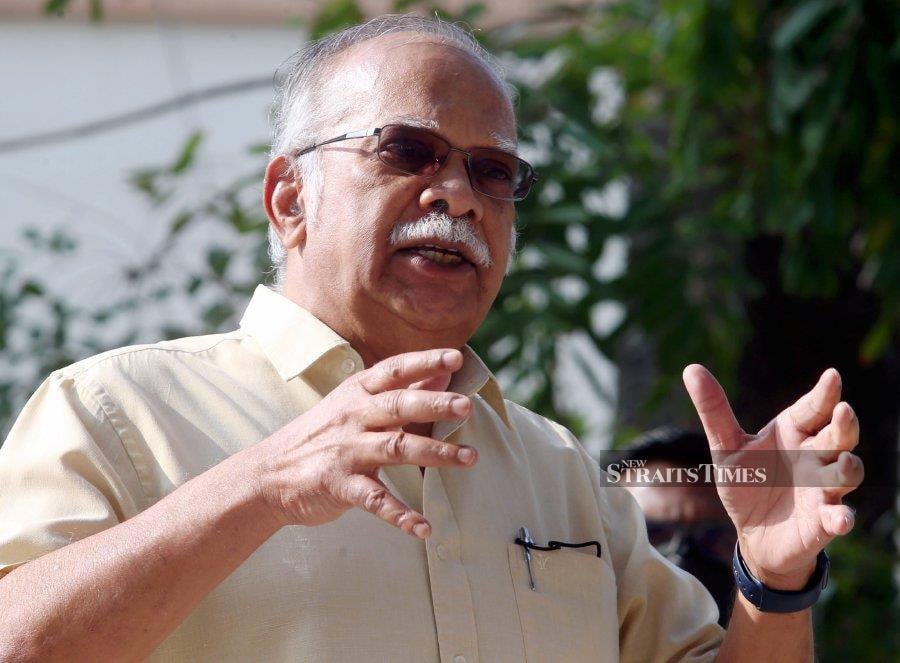 Former DAP leader Dr P. Ramasamy says Bersih is a pale shadow of itself and needs to now cultivate relationships with the opposition parties such as Pas and Bersatu. NSTP file pic