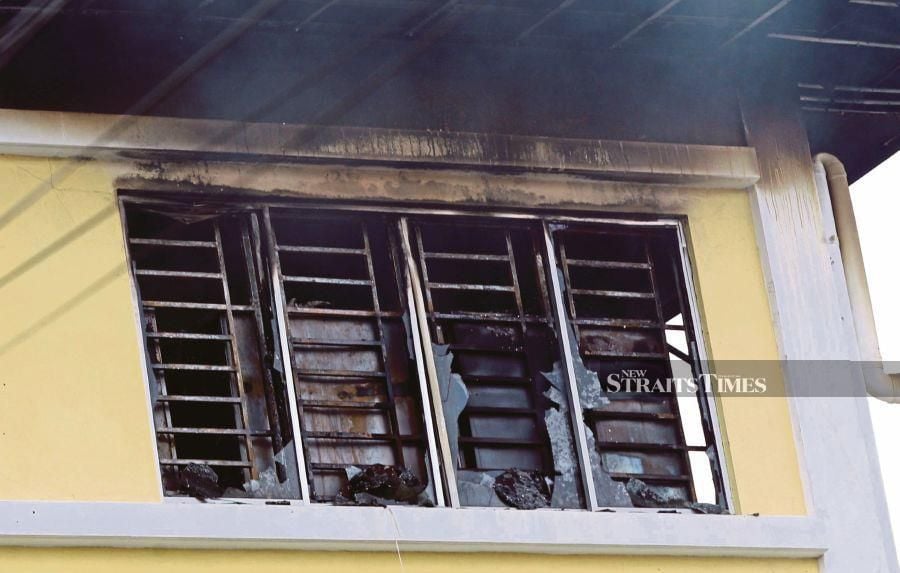 The fire at the Darul Quran Ittifaqiyah Tahfiz Centre in 2017 killed 23 people. -NSTP FILE