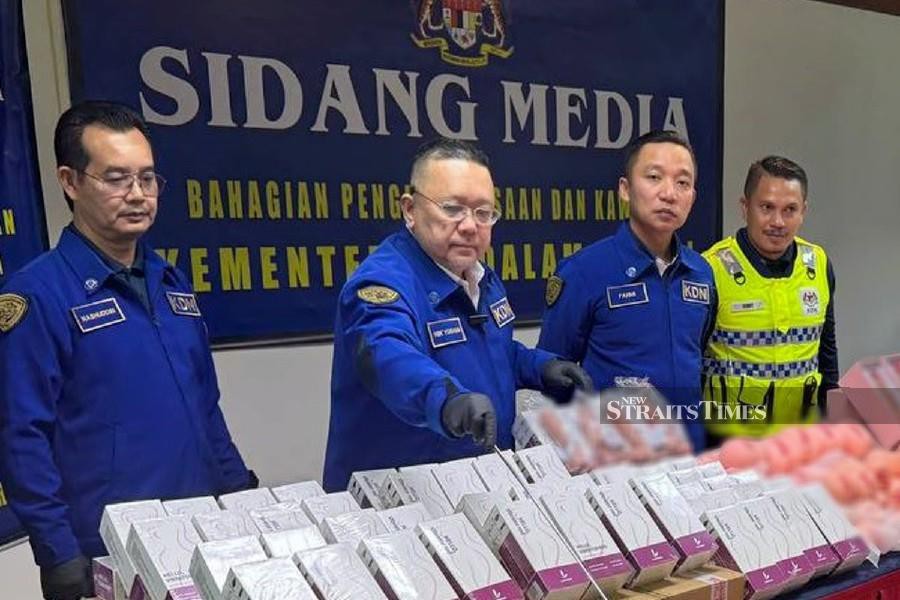 Home ministry confiscates RM70 000 worth of sex toys in nationwide