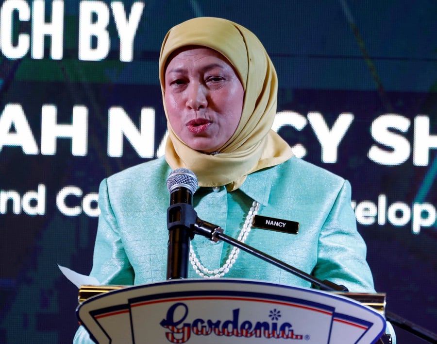 Women, Family and Community Development Minister Datuk Seri Nancy Shukri said the celebration themed “Women Exalted, Nation Glorious” will be graced by Prime Minister Datuk Seri Anwar Ibrahim.- BERNAMA pic