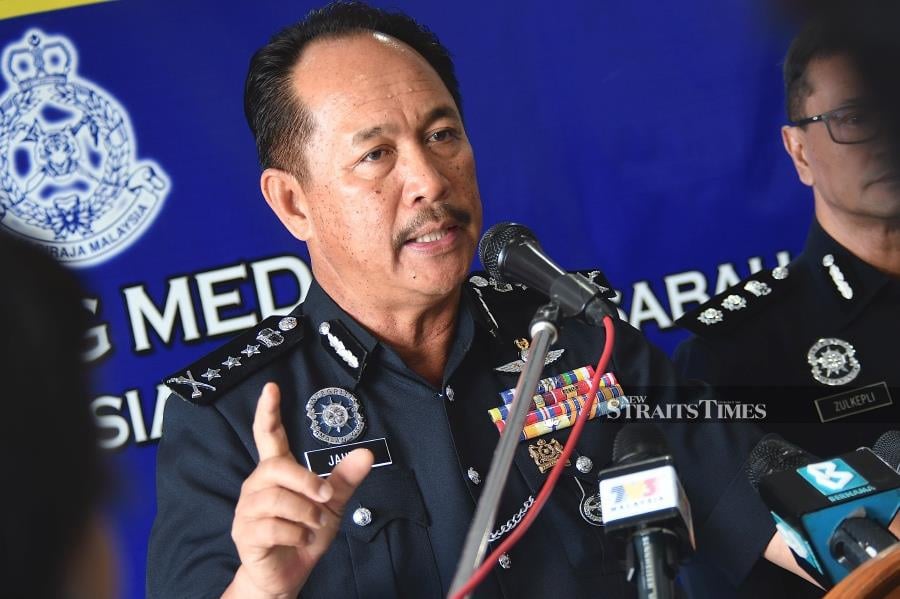 Sabah Police Commissioner Datuk Jauteh Dikun. -NSTP FILE/MOHD ADAM ARININ