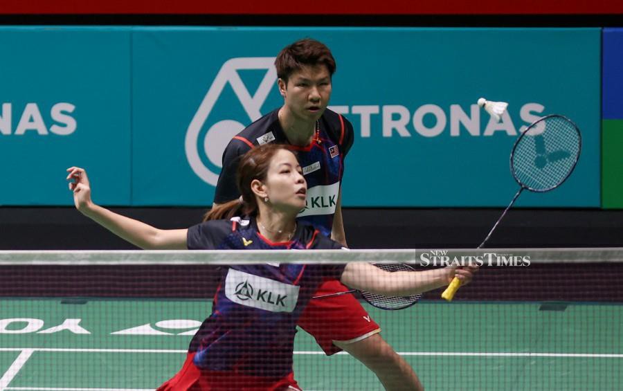 (FILE PHOTO) Independent mixed doubles Goh Soon Huat-Shevon Lai want to focus on scoring good results. -NSTP/ASWADI ALIAS