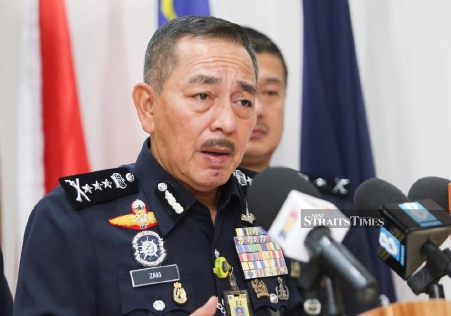 Kelantan police chief Datuk Muhamad Zaki Harun. -NSTP FILE/NIK ABDULLAH NIK OMAR