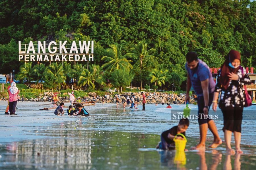 (FILE PHOTO) It is critical to have a strong plan to revitalise Langkawi's image in preparation for Visit Kedah 2025. -NSTP/LUQMAN HAKIM ZUBIR