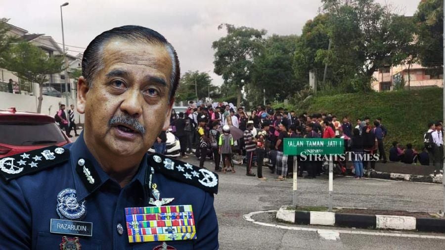 Inspector-General of Police Tan Sri Razarudin Husain has issued a directive for a detailed and comprehensive investigation into the fatal accident involving a senior police officer and a form five student in Ipoh, Perak. -FILE PIC