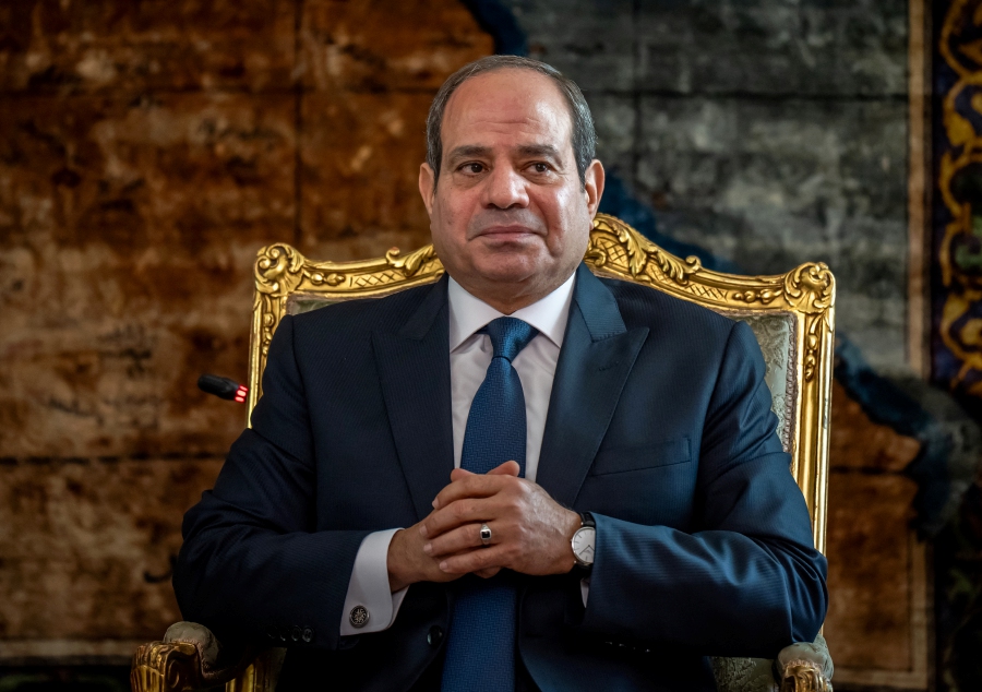(FILE PHOTO) Egypt's President Abdel Fattah al-Sisi. -AFP/Michael Kappeler
