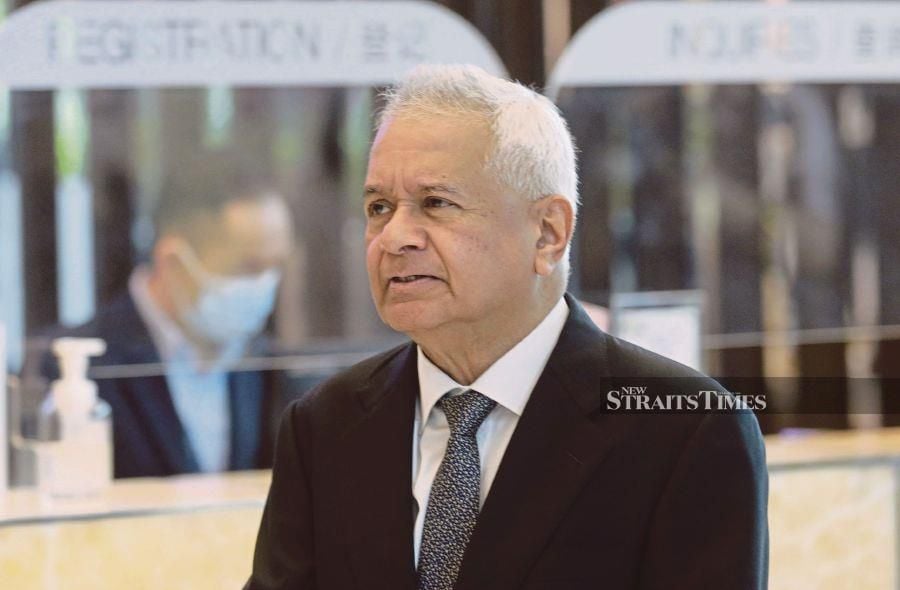 Former Attorney-General (AG) Tan Sri Tommy Thomas averred that the appointment of an eight-member special task force (STF) to investigate his conduct as the AG was for “political bullets”. -NSTP FILE/MOHAMAD SHAHRIL BADRI SAALI