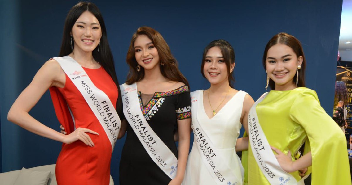 Sabah sees four representatives in Miss World Malaysia 2023 New