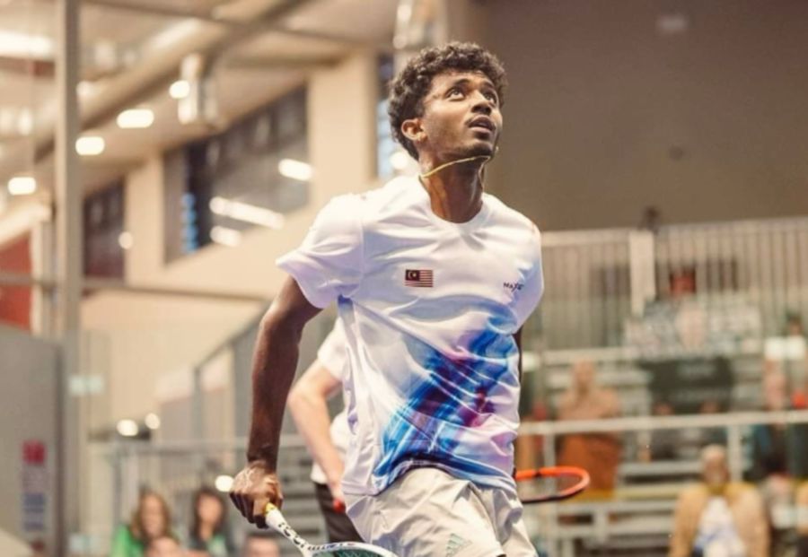 The 19-year-old Ameeshenraj has been studying and training in Bristol for the last two years is grateful and happy to be in the Podium Programme. -PIC CREDIT: INSTAGRAM/AMEESHENRAJ CHANDARAN