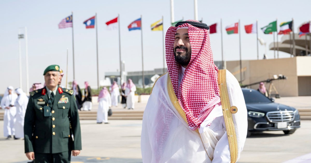 Saudi Crown Prince rejects forced displacement of Palestinians in Gaza ...