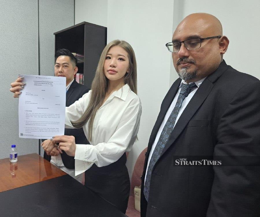 Malaysian influencer, DJ and film actress Siew Pui Yi has filed a civil suit against her former business partner. -NSTP/AMINAH YUSOF