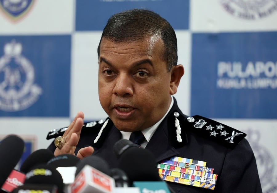 Deputy Inspector-General of Police Datuk Seri Ayob Khan Mydin Pitchay. -BERNAMA PIC