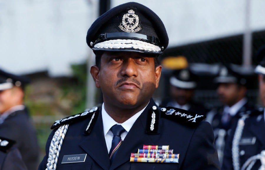 Selangor police chief, Datuk Hussein Omar Khan. -NSTP/HAIRUL ANUAR RAHIM