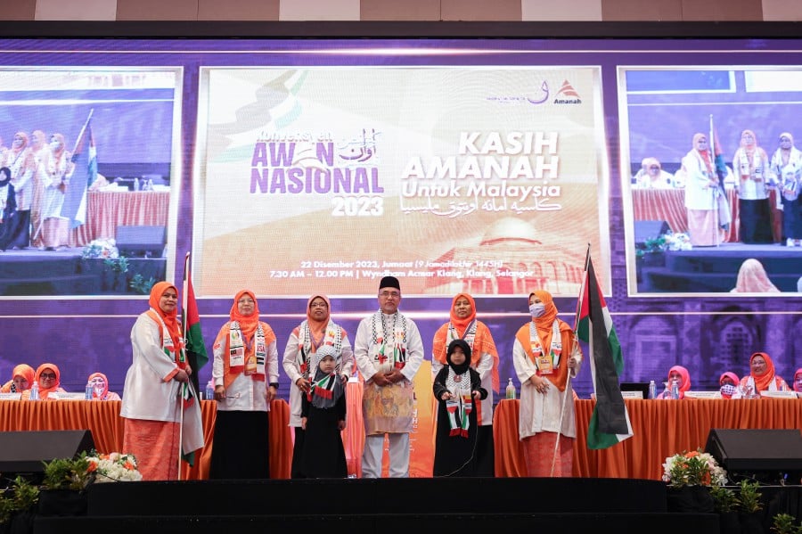 Parti Amanah Negara (Amanah) National Leadership Committee is among the highlights at the party’s National Convention. -BERNAMA PIC
