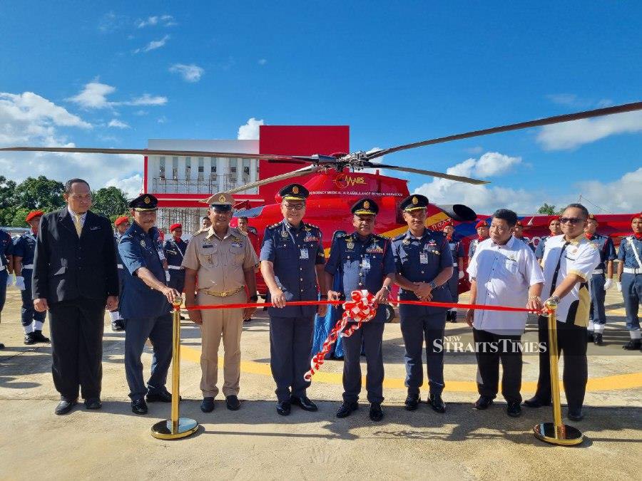 Kelantan Fire and Rescue Department received a helipad to be used in rescue operations during the upcoming monsoon season. -NSTP/SHARIFAH MAHSINAH ABDULLAH