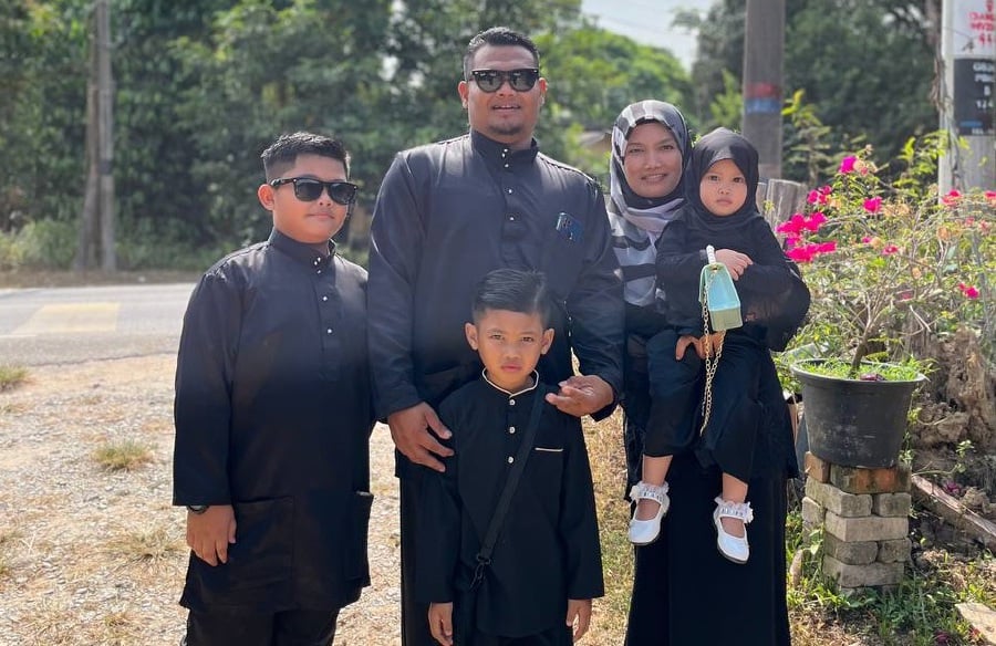 It’s been a week since the tragic passing of Nor Faizuamee Zulkifli, 37, who perished in an accident just a day before her 11th wedding anniversary. -PHOTO COURTESY OF MOHD SYAWAL