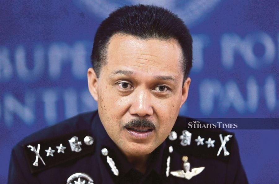 Perak police chief Datuk Seri Mohd Yusri Hassan Basri. -NSTP FILE