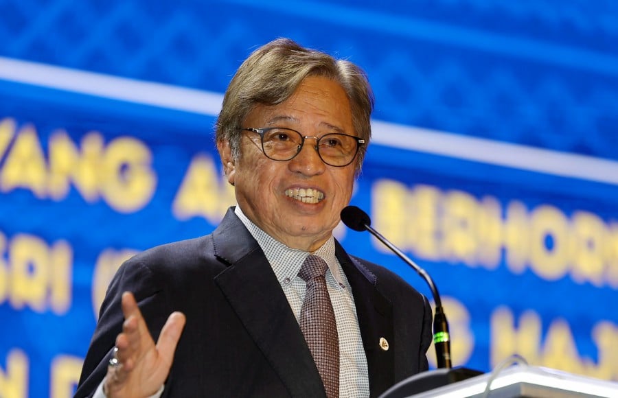 Sarawak Premier Tan Sri Abang Johari Tun Openg. -BERNAMA PIC