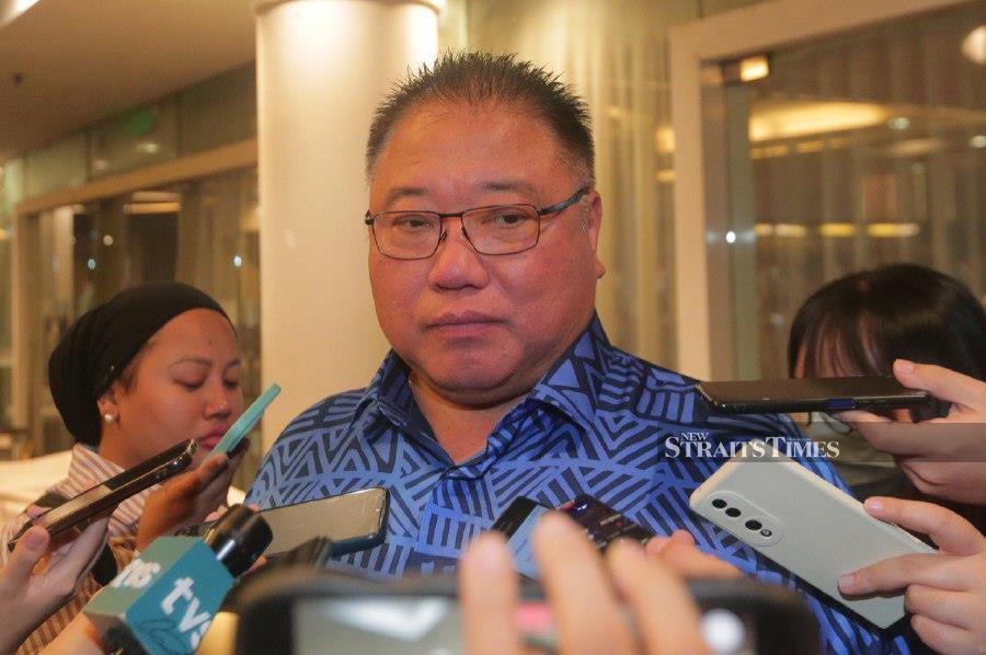 Tourism Minister Datuk Seri Tiong King Sing. -NSTP/NUR AISYAH MAZALAN