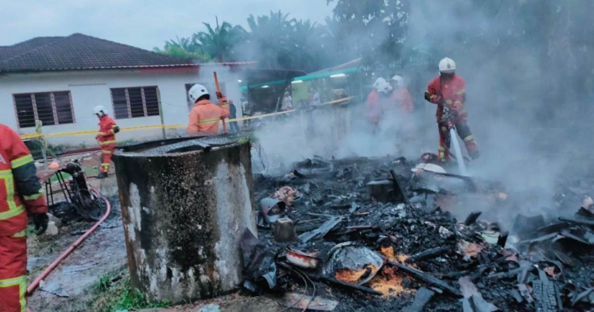 Elderly Man Dies In House Fire | New Straits Times