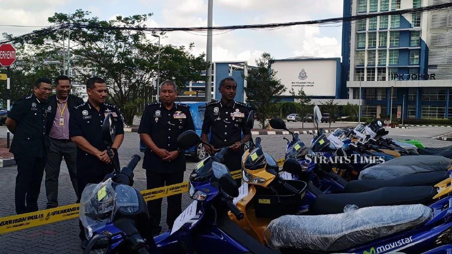 Police seized some 82.86kg of syabu worth almost RM3 million and arrested eight people including the mastermind of the drug syndicate. -NSTP/IZZ LAILY HUSSEIN