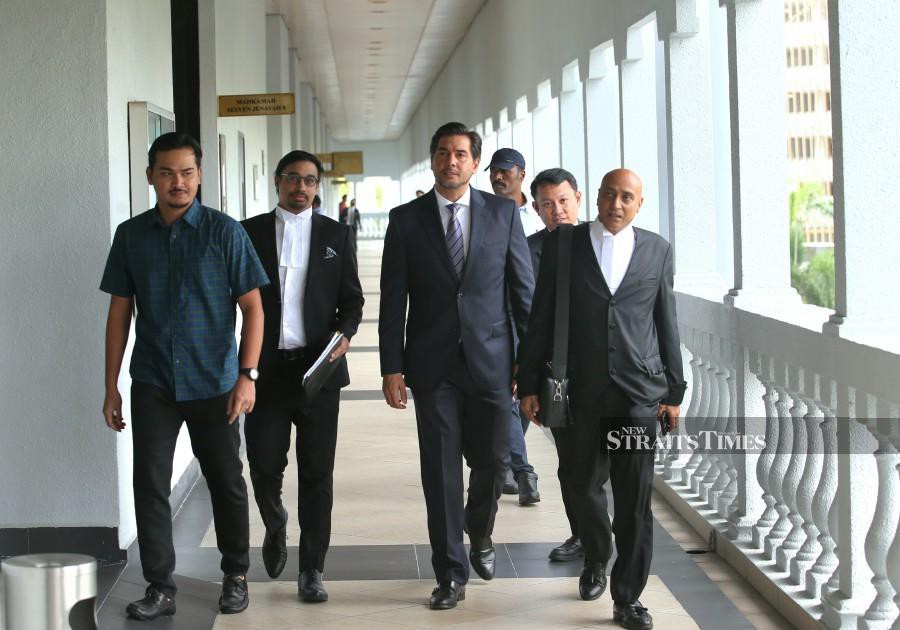Businessman Adam Radlan Adam Muhammad’s money laundering cases totalling RM3.6 million in Shah Alam Sessions Court will be transferred to Kuala Lumpur Sessions Court for a joint trial. NSTP/EIZAIRI SHAMSUDIN
